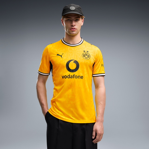 Men's Puma  Yellow Borussia Dortmund 2026/27 Home Replica Jersey