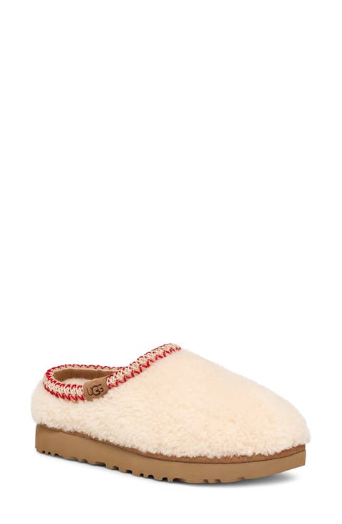 Tasman Maxi Curly Genuine Shearling Slipper (Women)