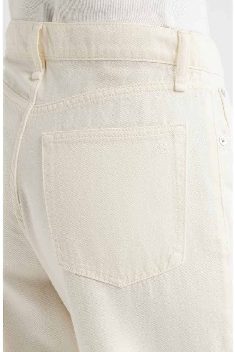 Andi High Waist Wide Leg Jeans, Alternate, color, ECRU