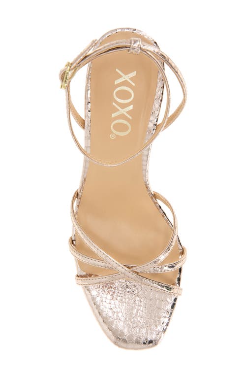 XOXO XOXO NICOLE KITTEN HEEL SANDAL