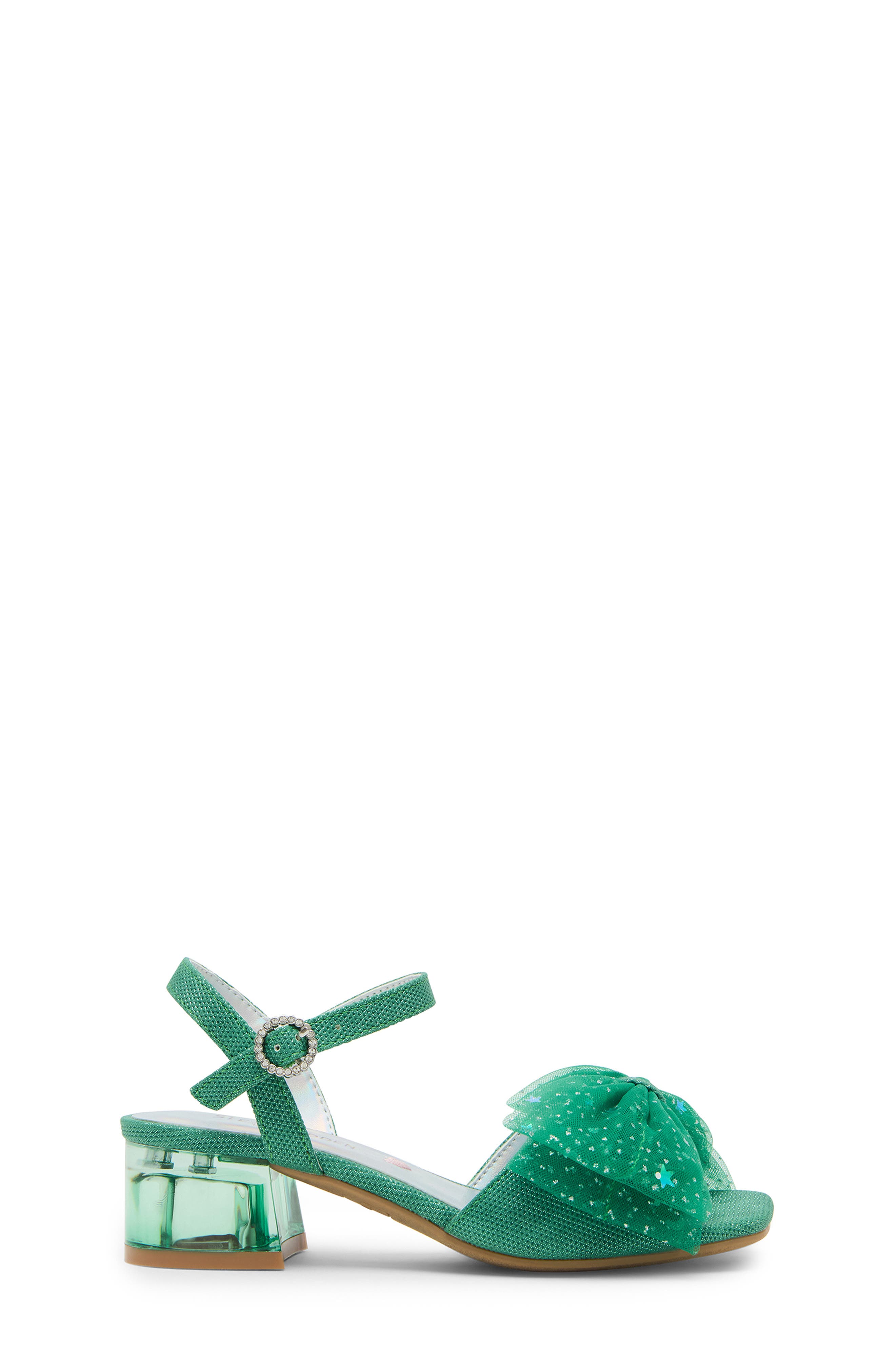 Steve Madden Kids
 Jtiara Ankle Strap Sandal, Alternate, color, Green