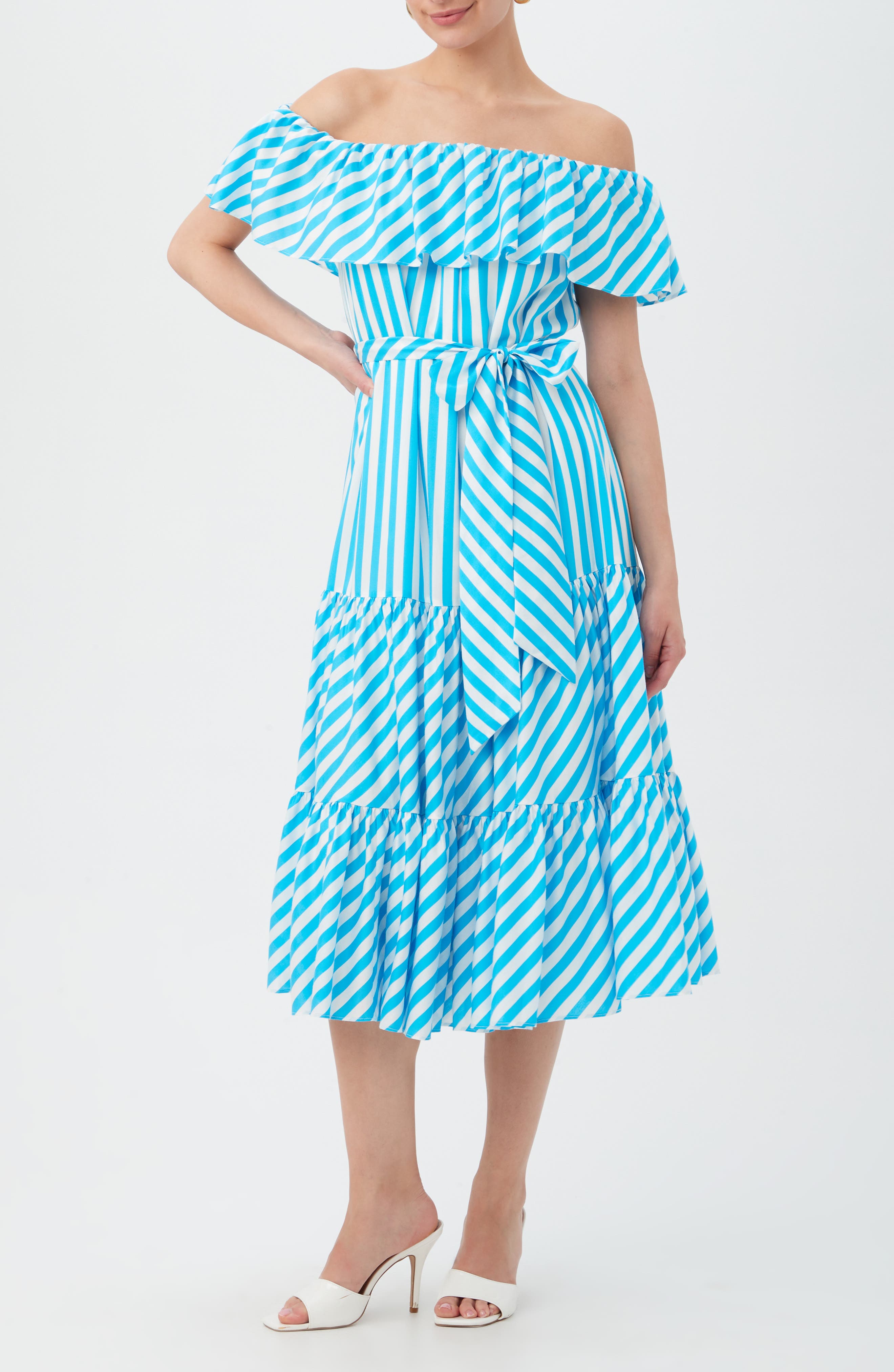 Trina Turk Salima 2 A-Line Midi Dress