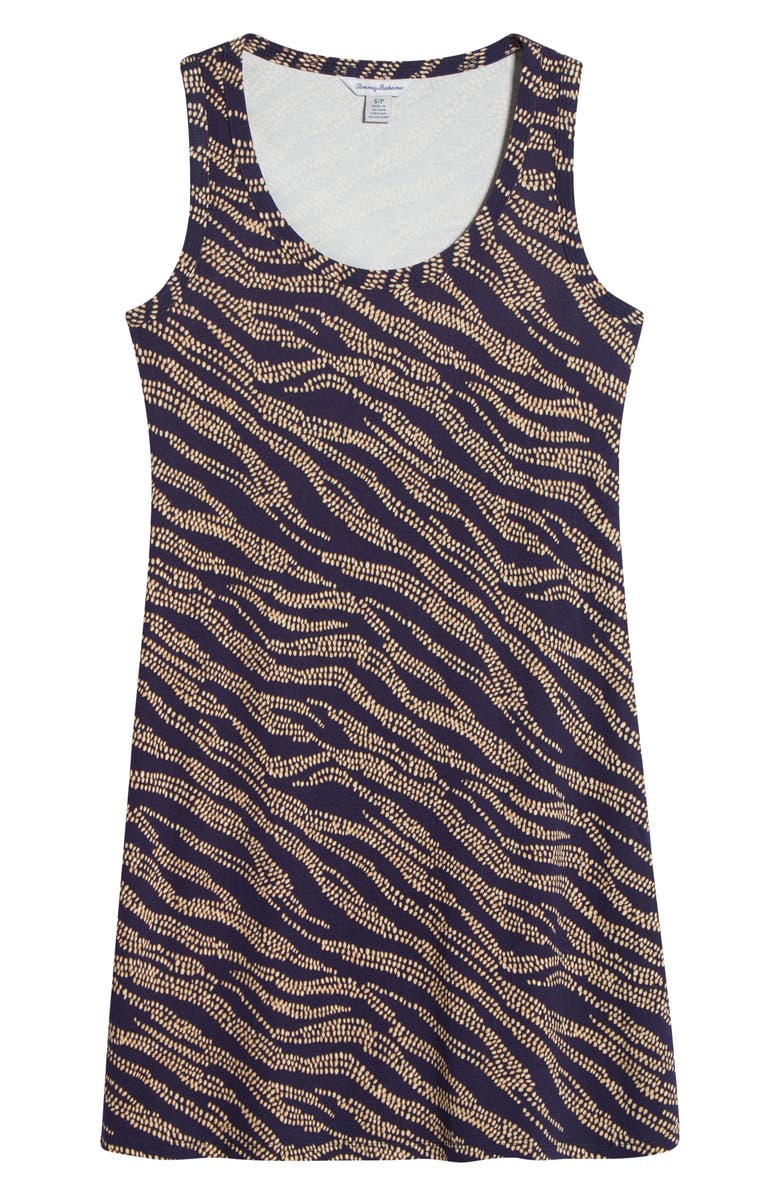 Tommy Bahama Darcy Zebra Bay Sleeveless Shift, Alternate, color, Croissant