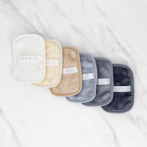 Zadro Makeup Remover Cloths, 6-pack In Neutral