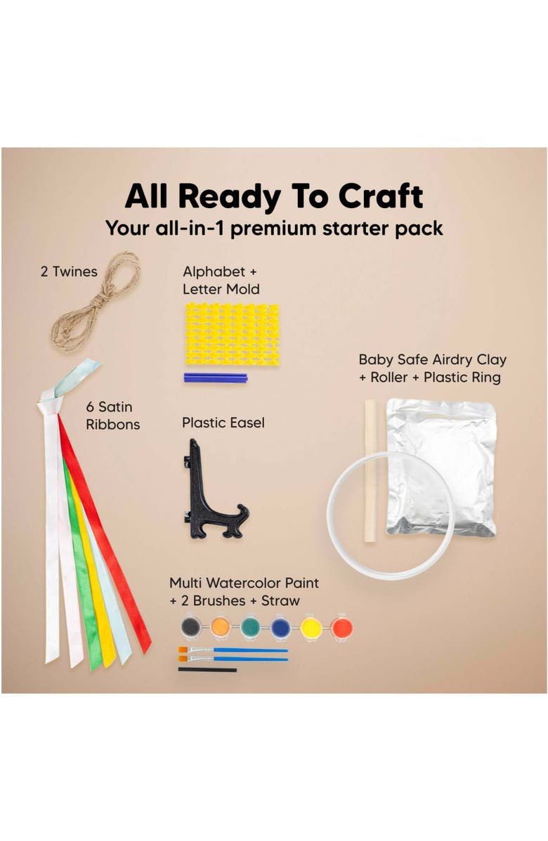 KeaBabies Precious Ornament Keepsake Kit, Alternate, color, Multi-Colored