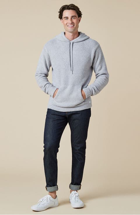 Ultra-Soft Men's Marshmallow Hooded Sweatshirt