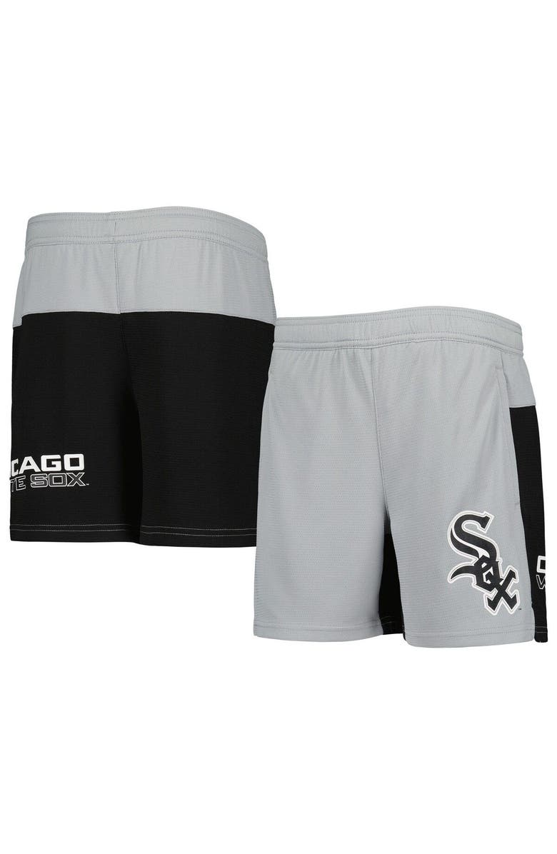 Outerstuff Youth Gray Chicago White Sox 7th Inning Stretch Shorts, Main, color, Gray