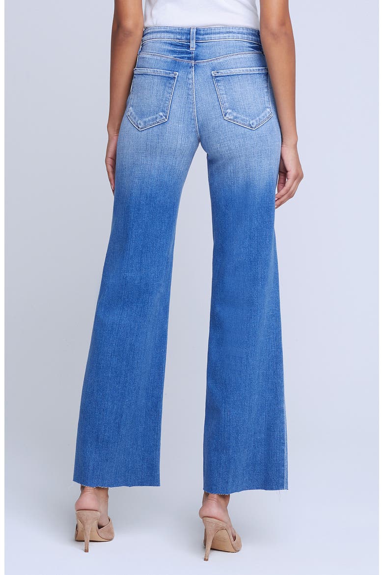 Scottie High Waist Wide Leg Jeans, Alternate, color, HAYWARD