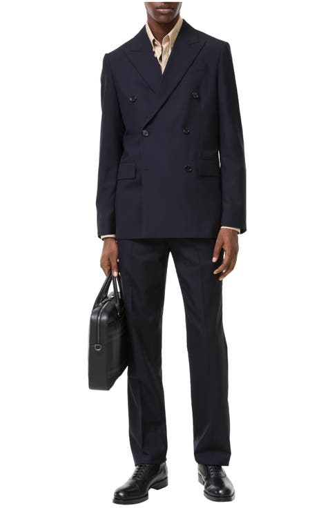 Wool Sloane Tailored Trousers