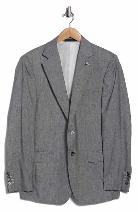 T.R. PREMIUM Slim Fit Solid Stretch Sport Coat