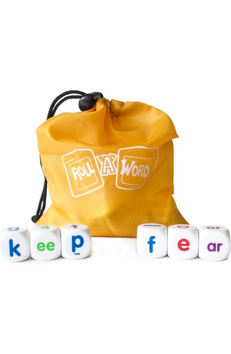 Junior Learning Roll A Word Game, Alternate, color, 