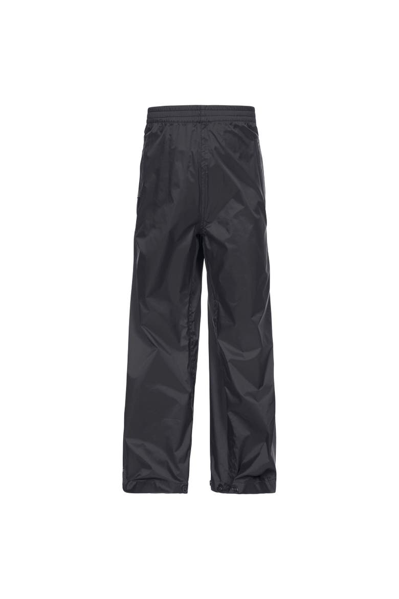 Childrens/kids Qikpac Packaway Trousers, Main, color, Black