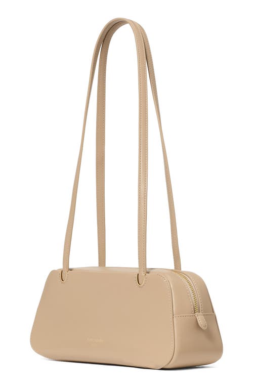 Kate Spade New York Grace Fine Grain Leather Shoulder Bag In Timeless Taupe