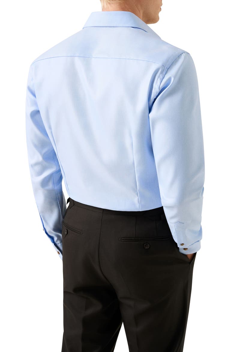 Slim Fit Textured Dress Shirt, Alternate, color, LIGHT BLUE