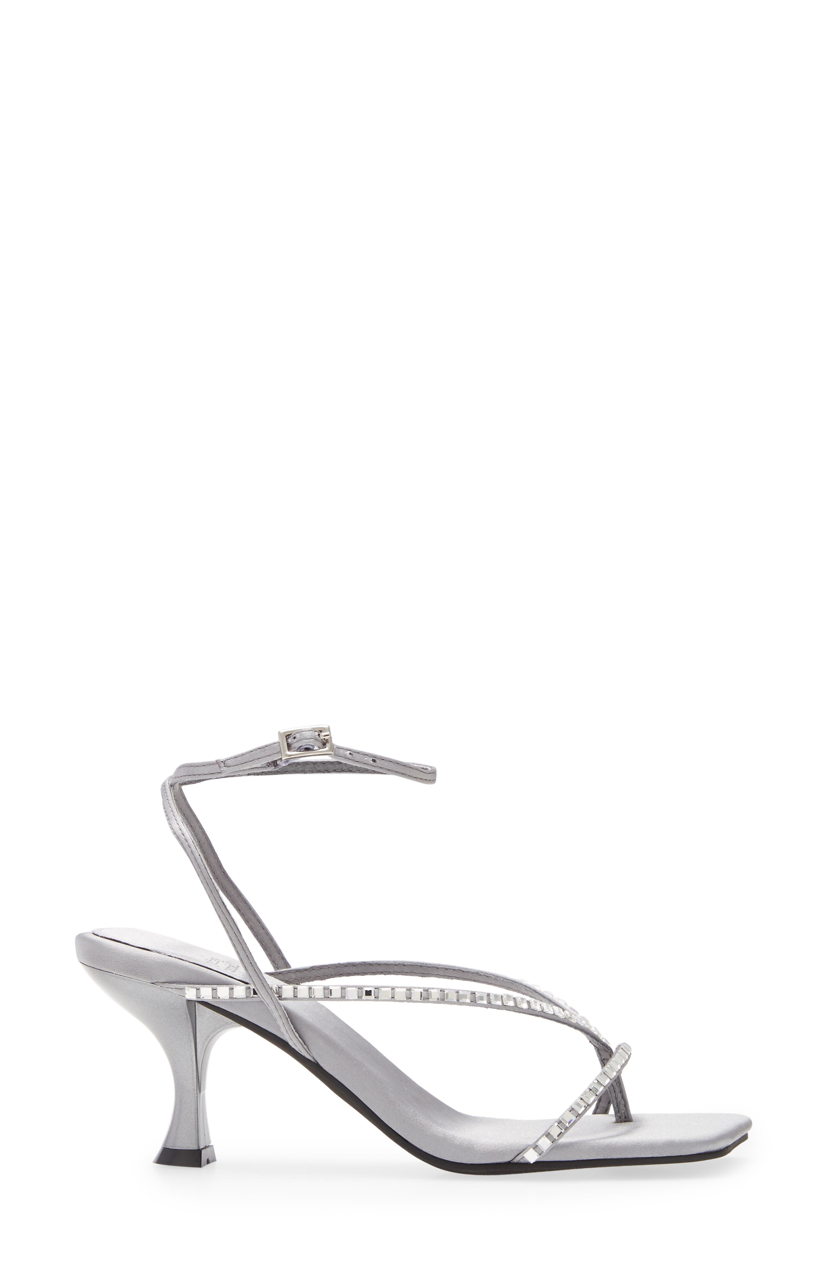 Fluxx-J Embellished Strappy Sandal, Alternate, color, GREY SATIN SILVER