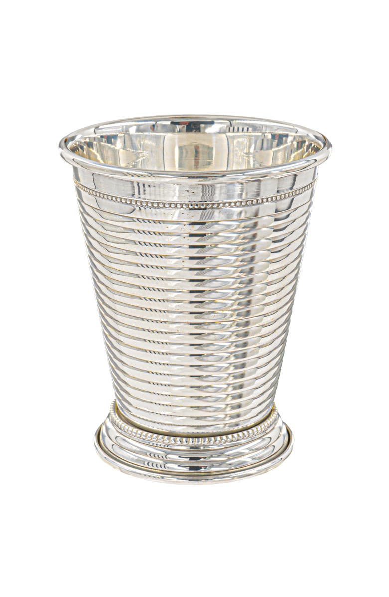 Prince of Scots Fluted Silver Julep Cup, Main, color, Silver
