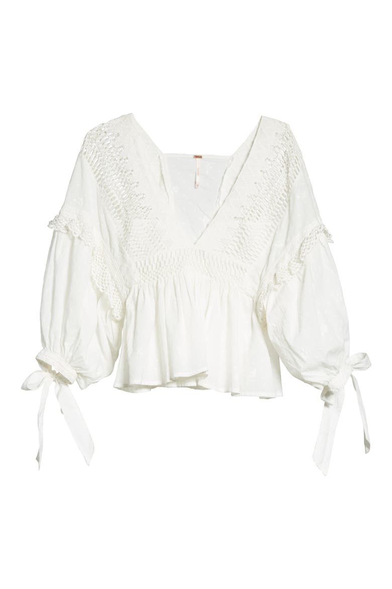 Drive You Mad Blouse, Alternate, color, IVORY