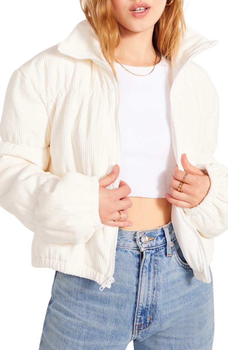 BB Dakota by Steve Madden According to You Puffer Jacket, Main, color, 