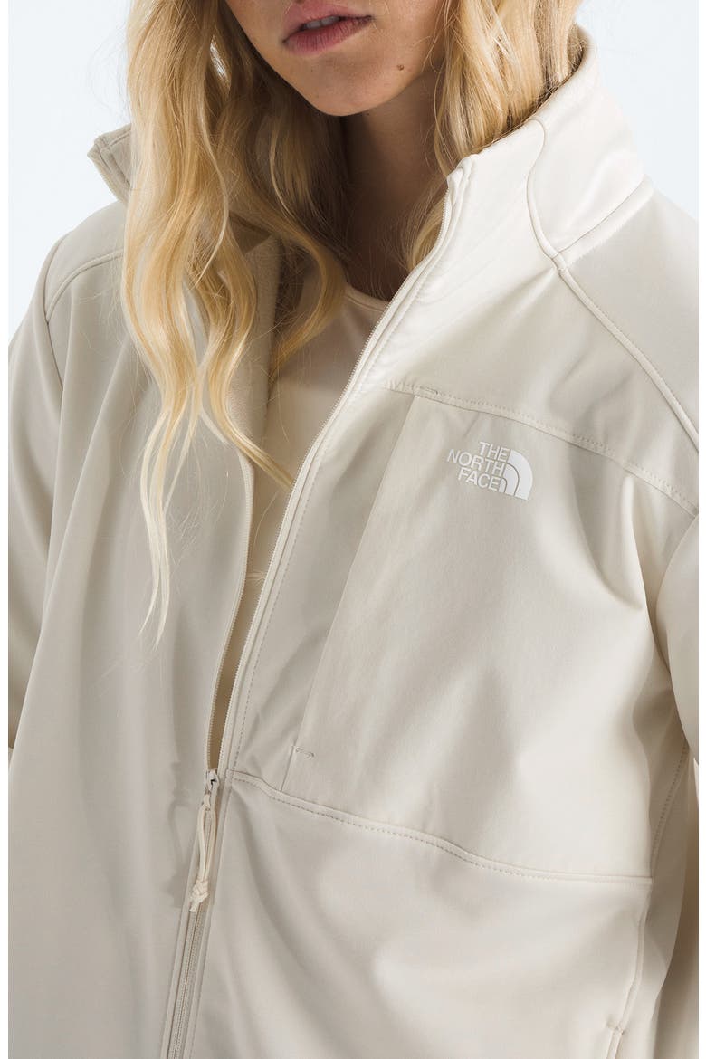 Performance Fleece Full Zip Jacket, Alternate, color, WHITE DUNE