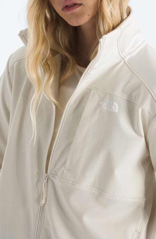 The North Face Performance Fleece Full Zip Jacket In White