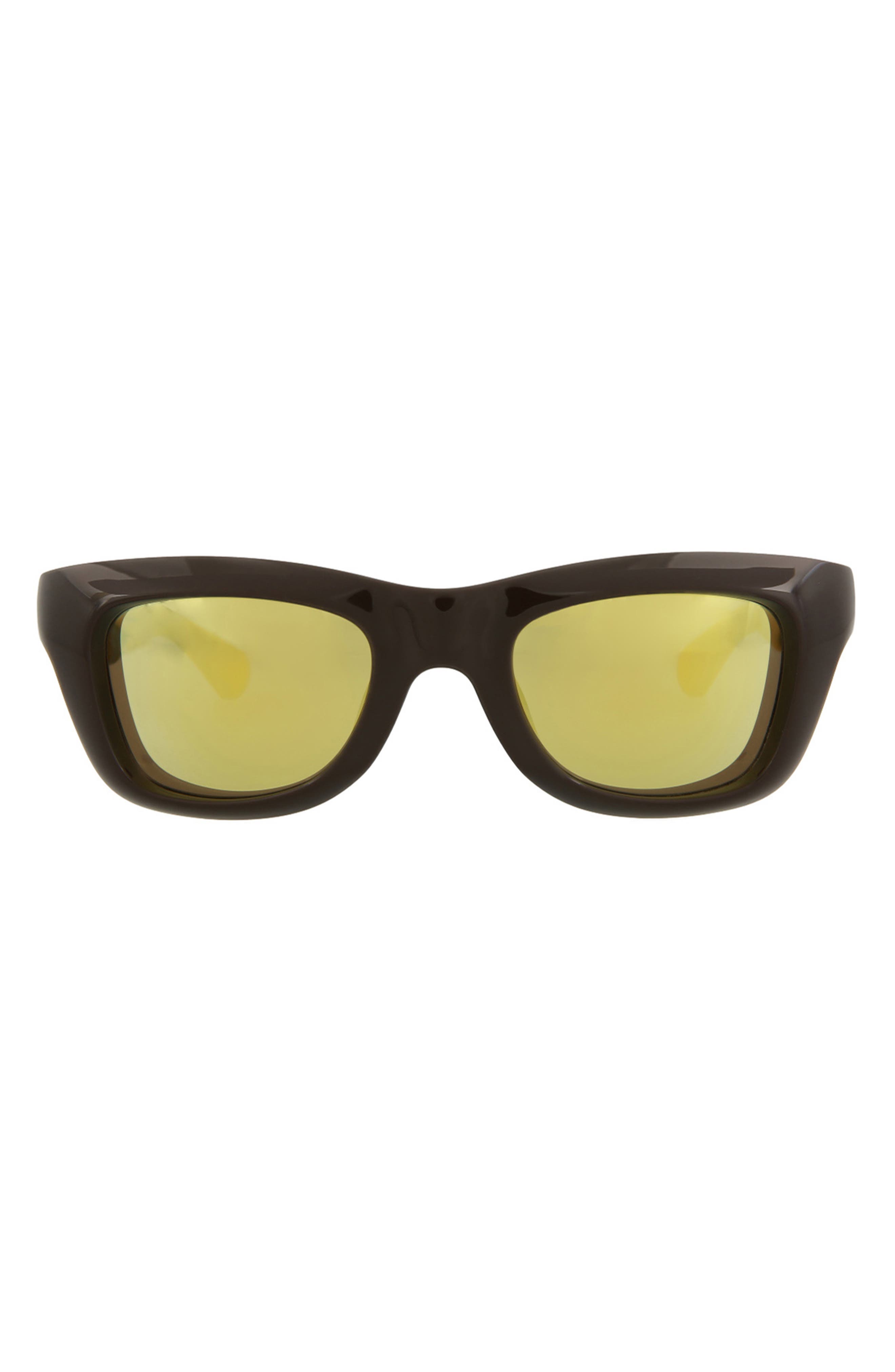 Bottega Veneta 49mm Square Sunglasses