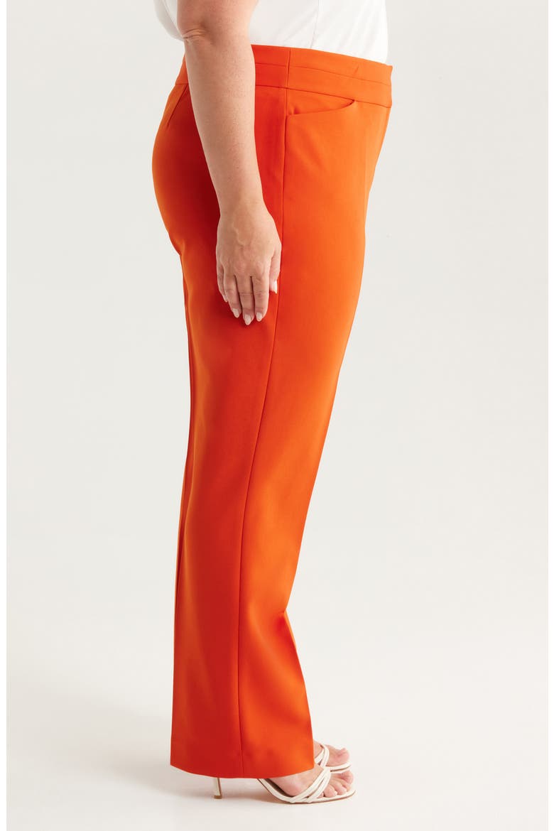 Flare Leg Pants, Alternate, color, PERSIMMON
