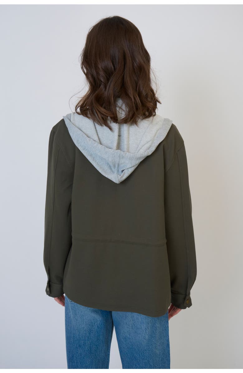 Central Park West Women's Brady Ponte Army Jacket, Alternate, color, 