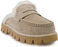 National Comfort Leesa Faux Shearling Lined Clog