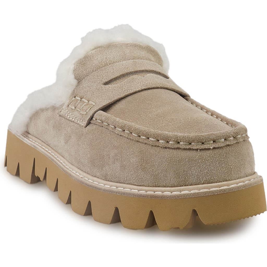 National Comfort Leesa Faux Shearling Lined Clog