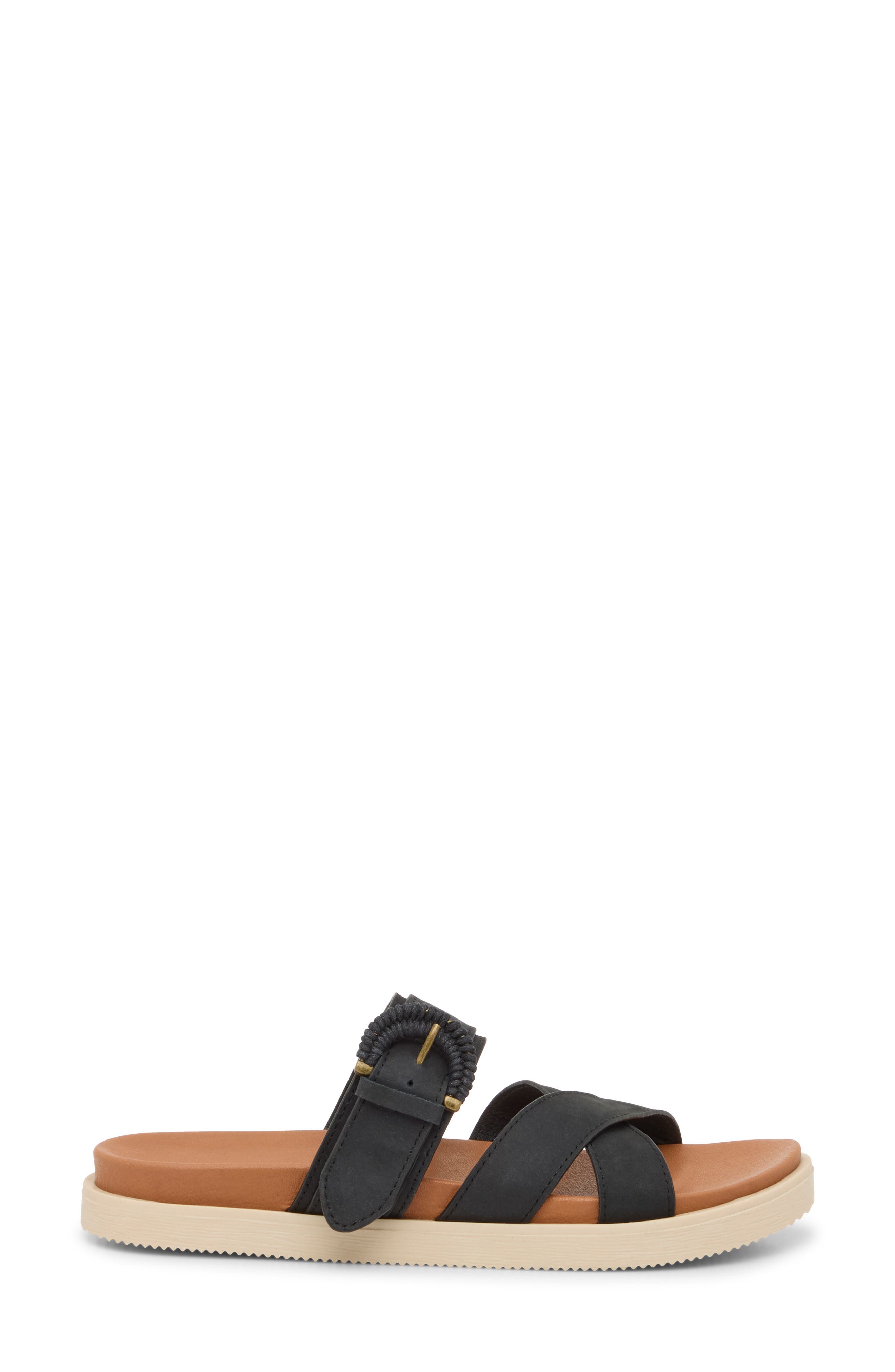 Lucky Brand Morissa Leather Slide Sandal, Alternate, color, 