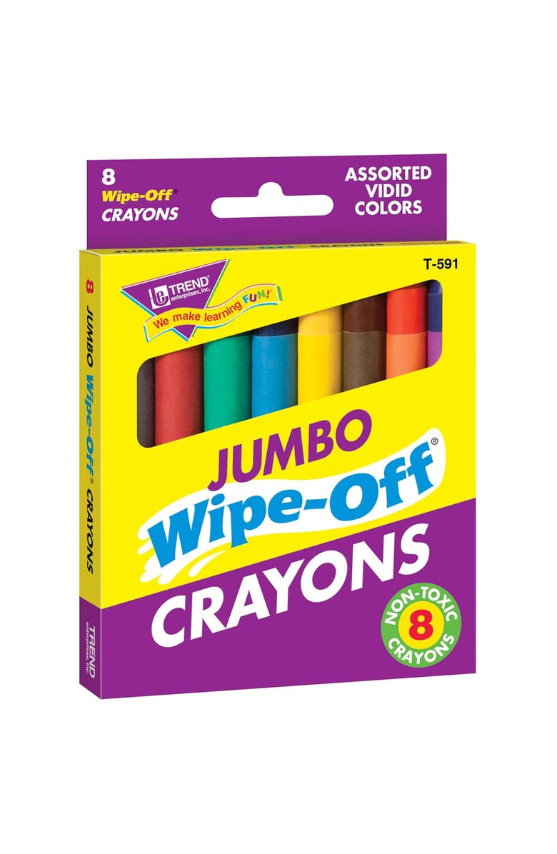 TREND Enterprises Counting to 100 Reusable Book & Crayons, Alternate, color, Multicolored