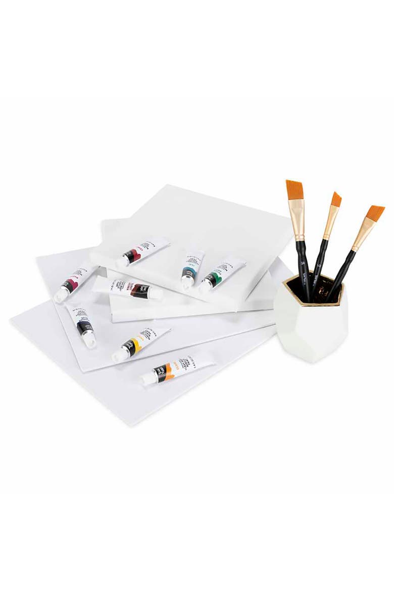 Professional Heavy Body Acrylic Paint Set 12 Tubes, Alternate, color, Multicolored