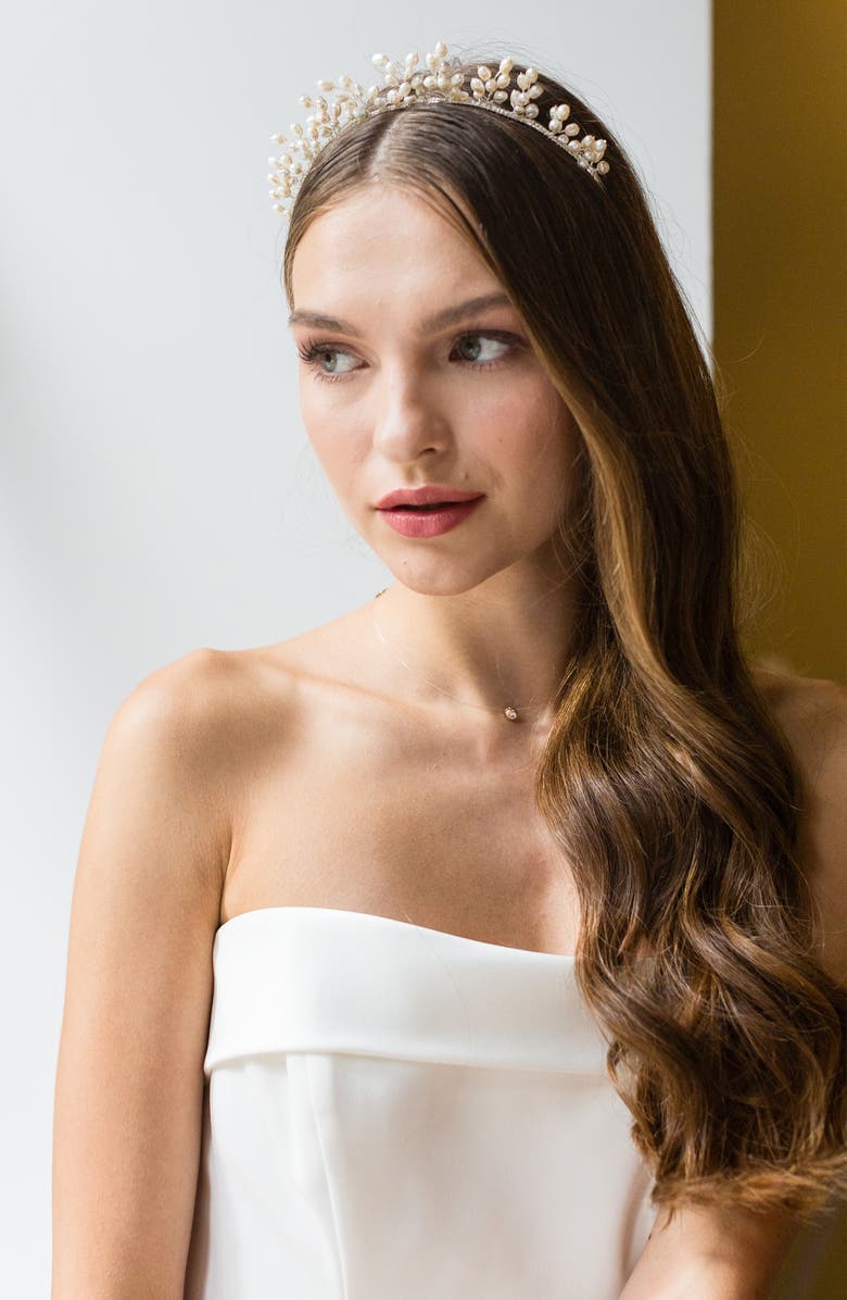 Brides & Hairpins Xylia Crown Headband, Alternate, color,