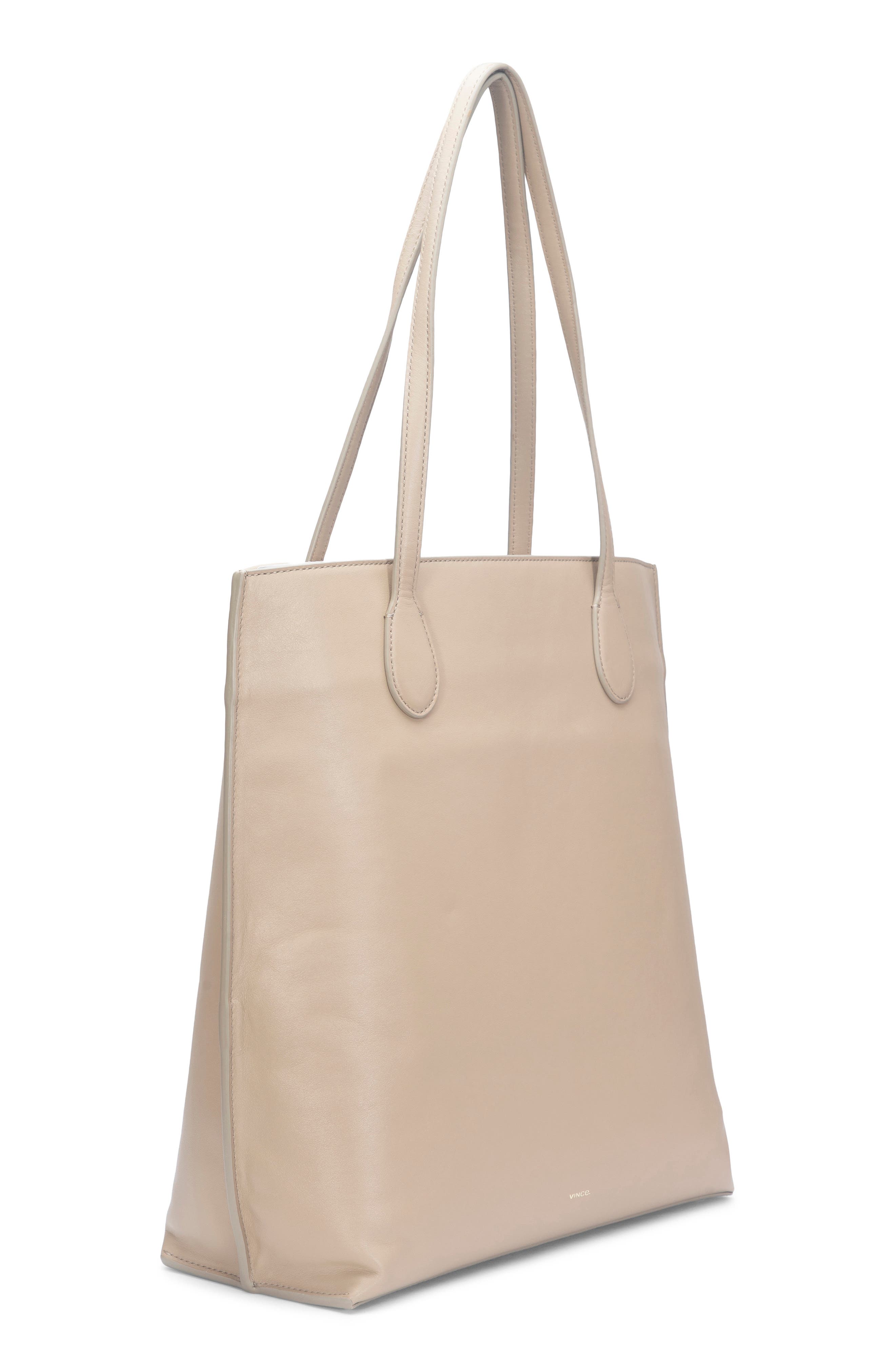 Athene Leather Tote, Alternate, color, SANDTRAIL