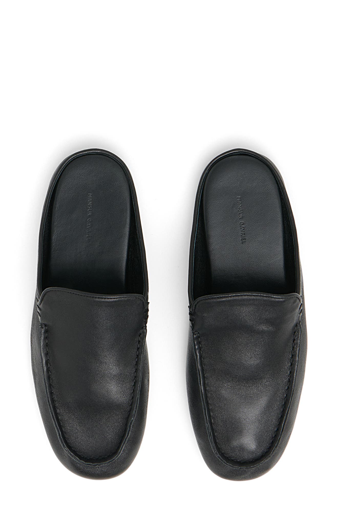 Moc Toe Mule, Alternate, color, BLACK