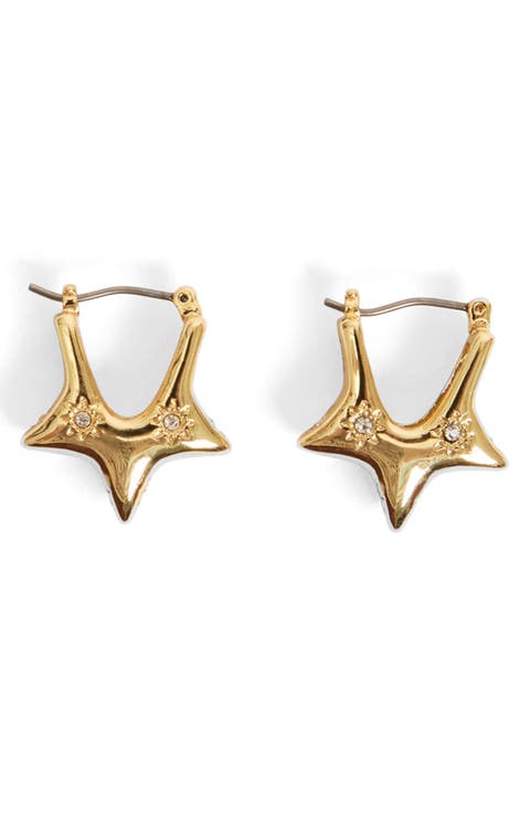 Étoile Hoop Earrings