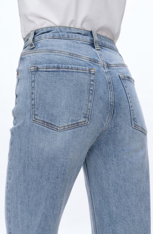 Bayeas Dalila Relaxed High Waist Straight Leg Jeans
