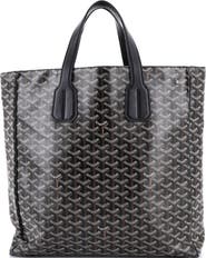 Pre-Owned Goyard Voltaire III Tote Coated Canvas