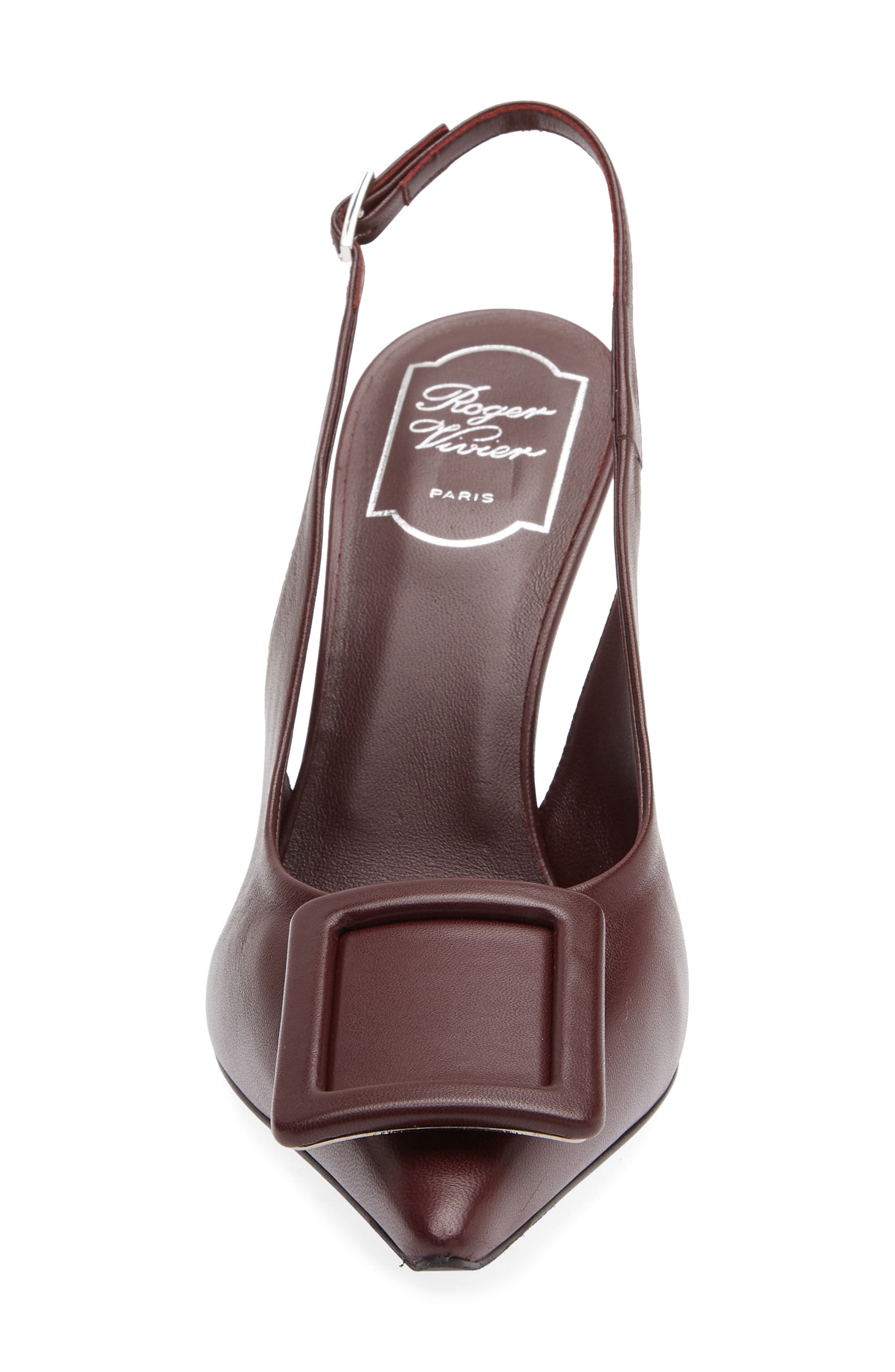Viv' in the City Slingback Pump, Alternate, color, BORDEAUX SCURO