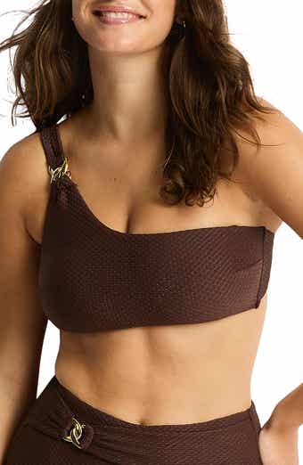 Luminara One-Shoulder Bikini Top