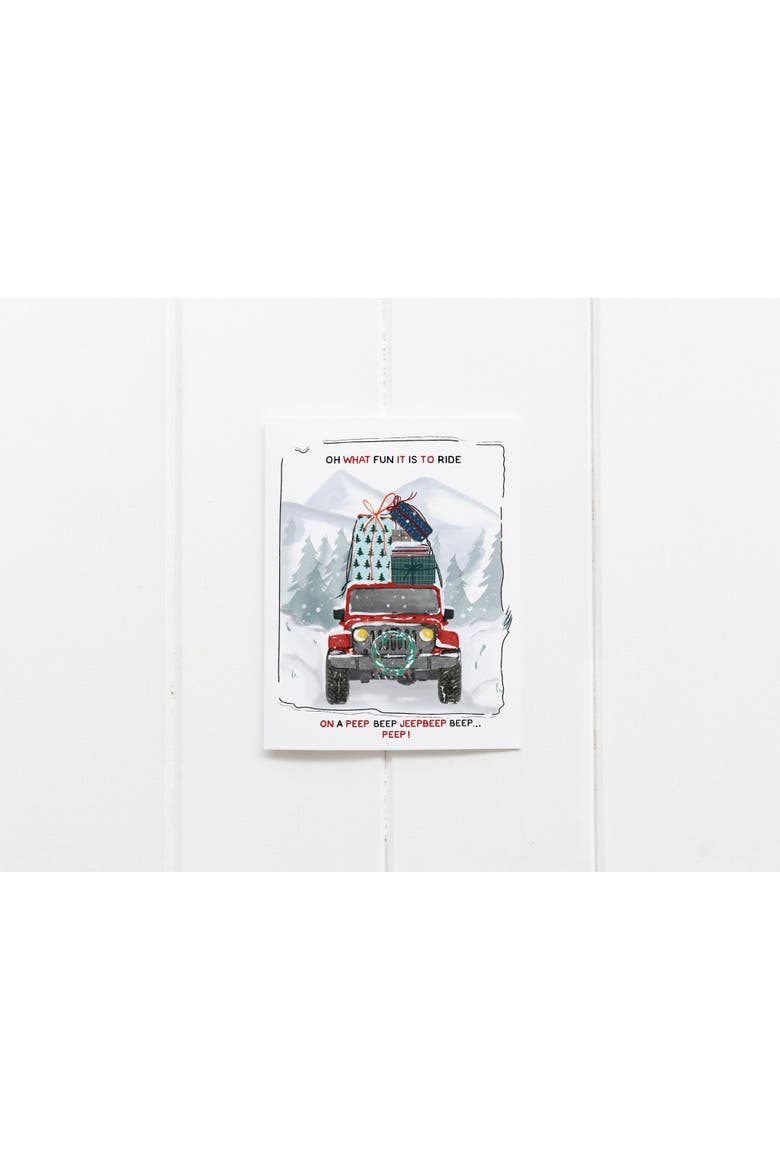 Holiday/Christmas Santa & Dogs Assorted Set of Greeting Cards, Alternate, color, Multi-Pack
