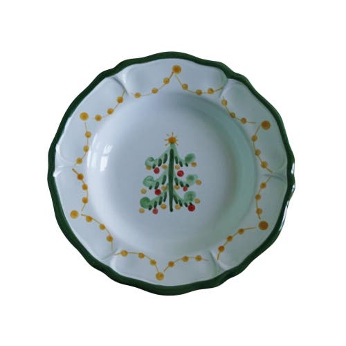 La Gabbianella Magia (christmas Tree) Pasta Bowl In White