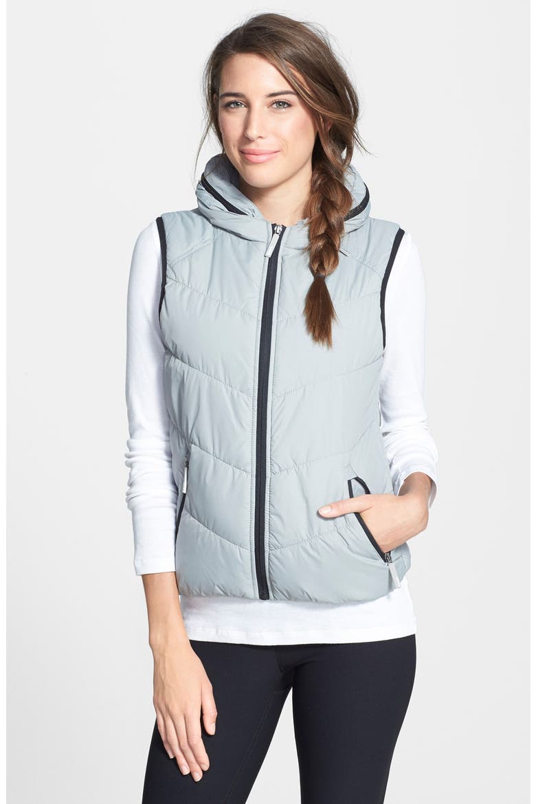 'Snooty' Insulated Vest, Main, color, GRIFFIN