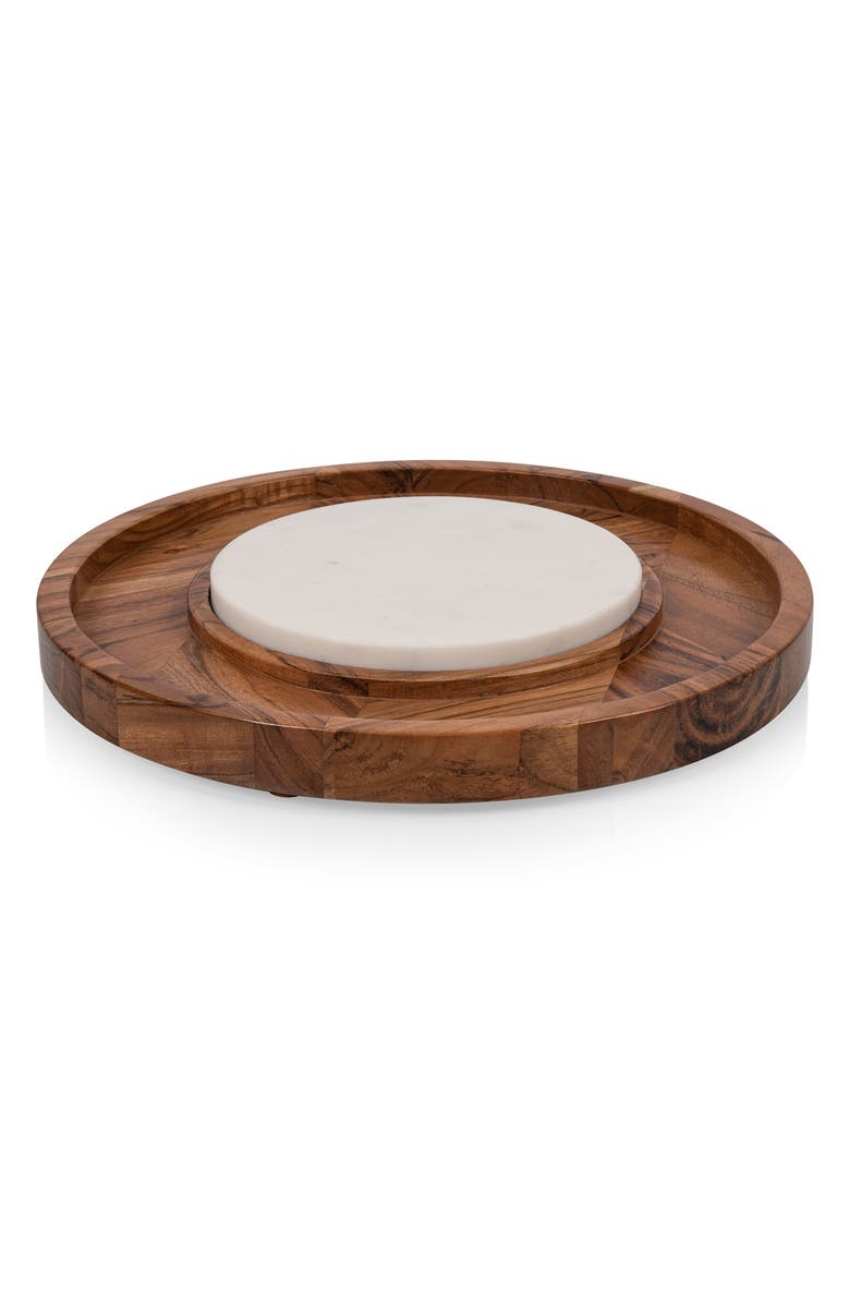 Picnic Time Isla Serving Platter, Alternate, color, Brown