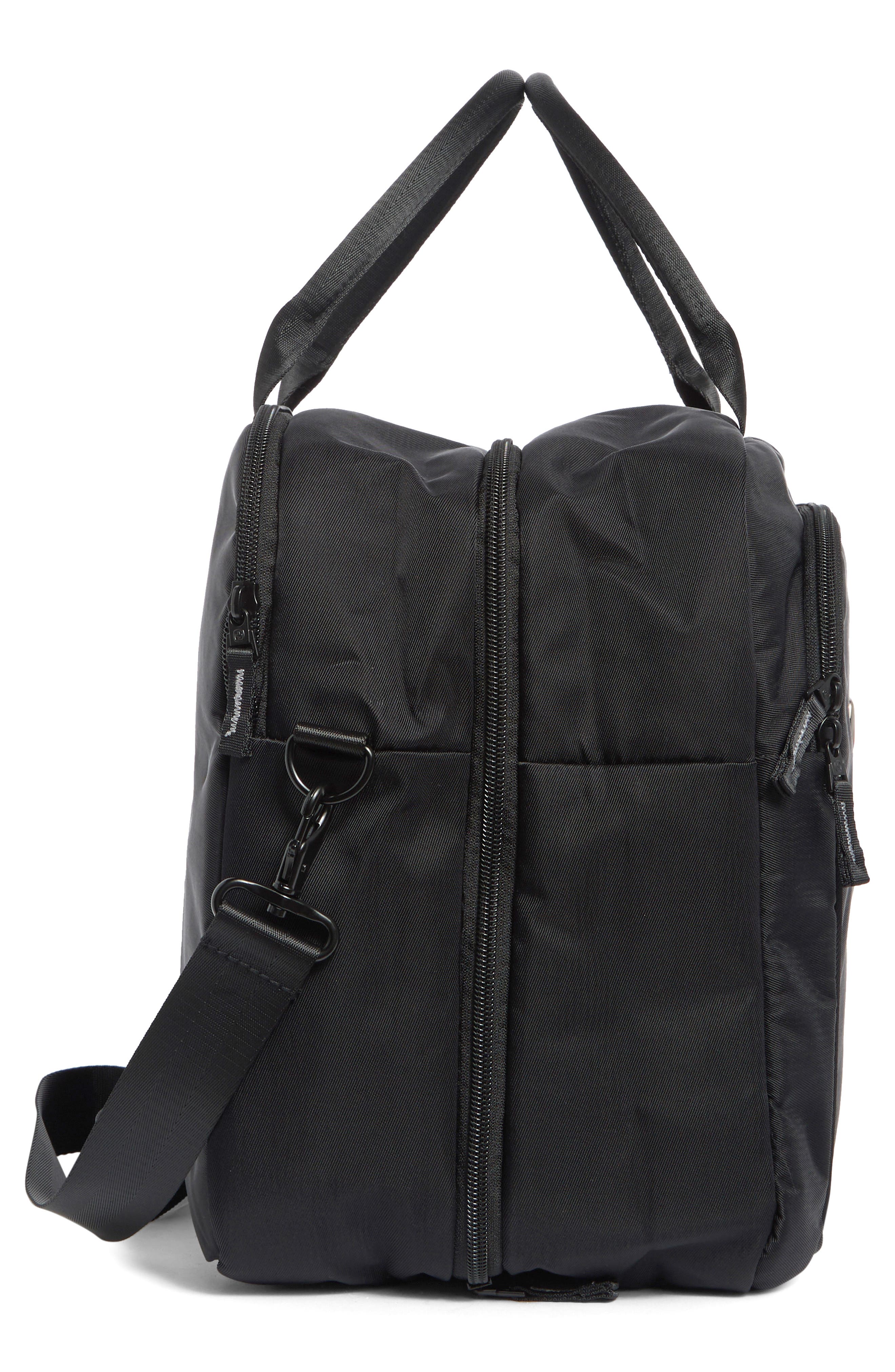 Travel Duffel, Alternate, color, BLACK