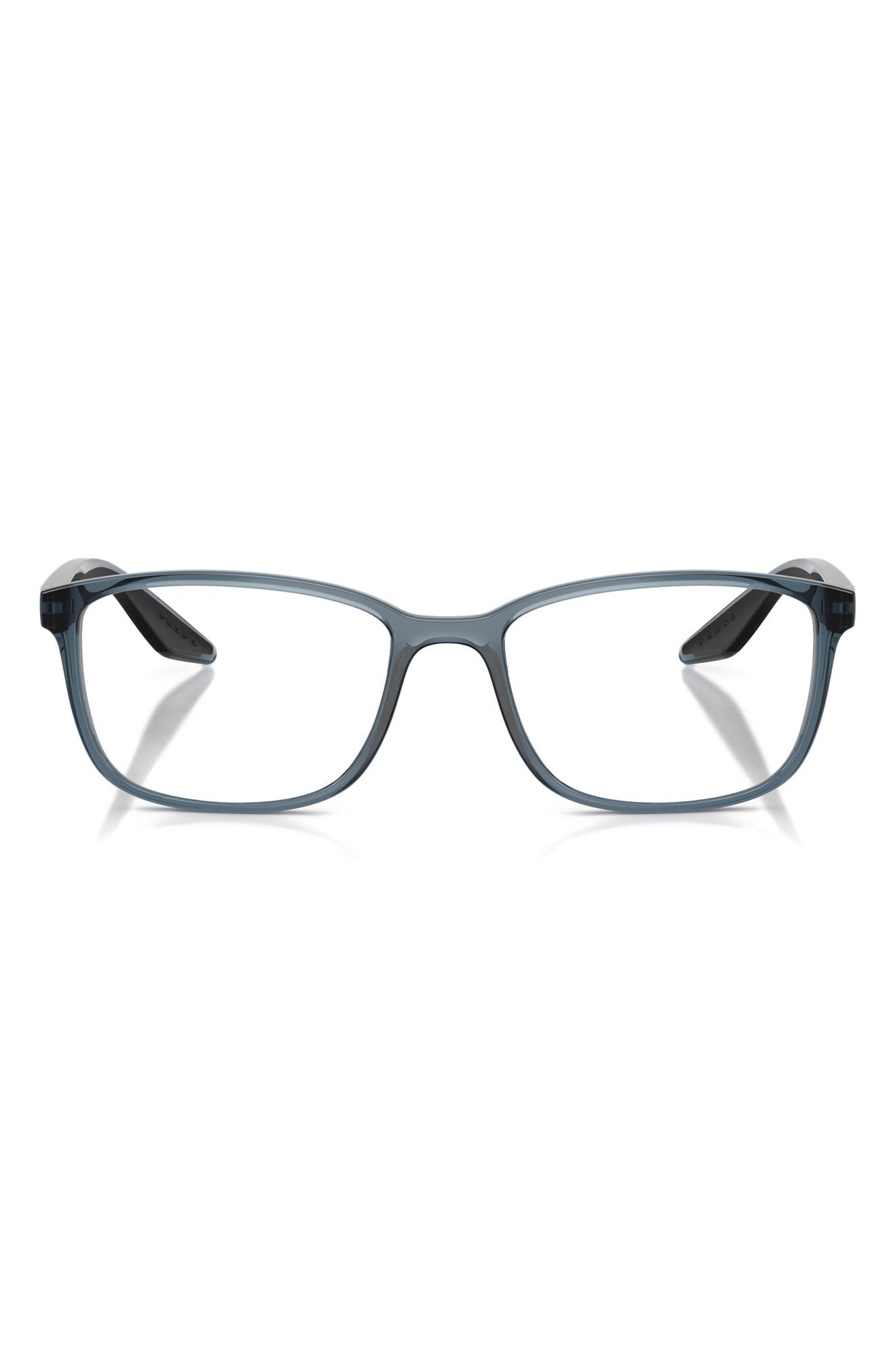 Prada Linea Rossa 55mm Pillow Optical Glasses