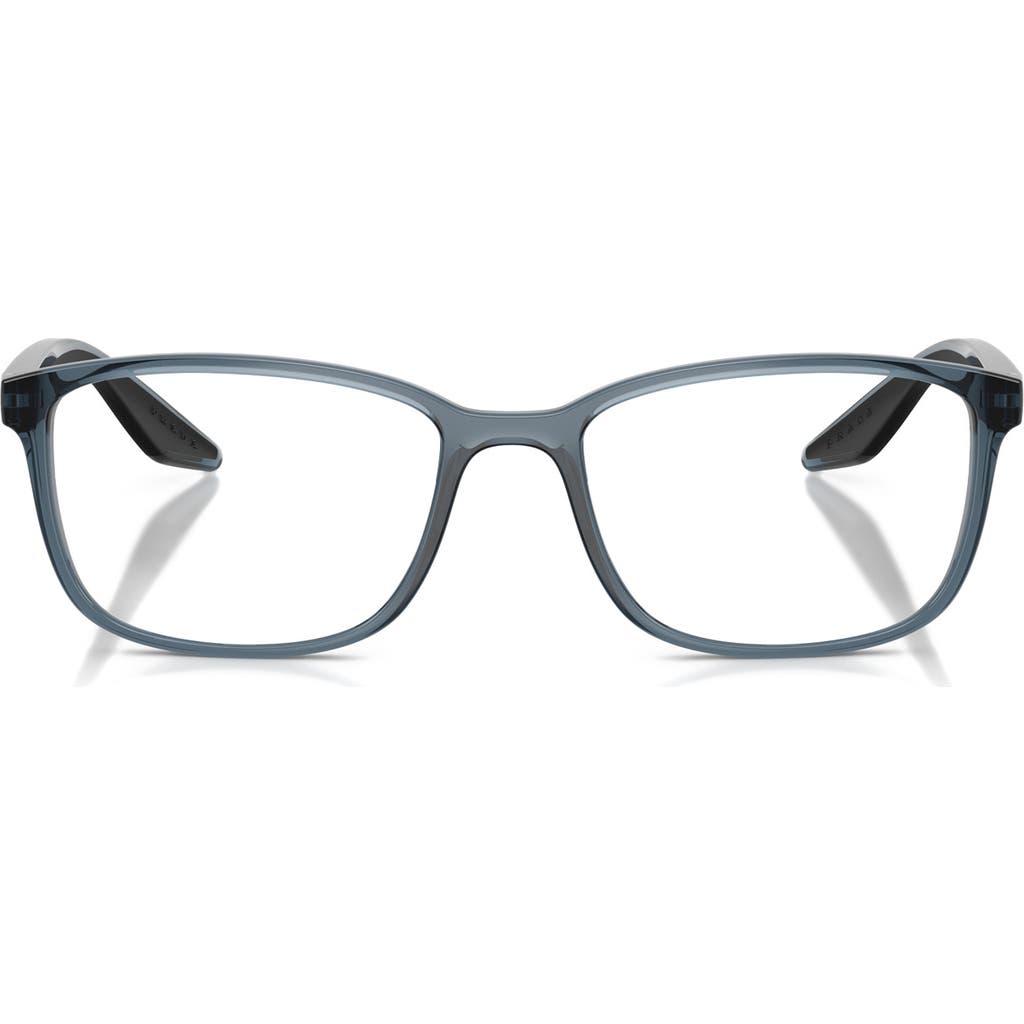 Prada Linea Rossa 55mm Pillow Optical Glasses