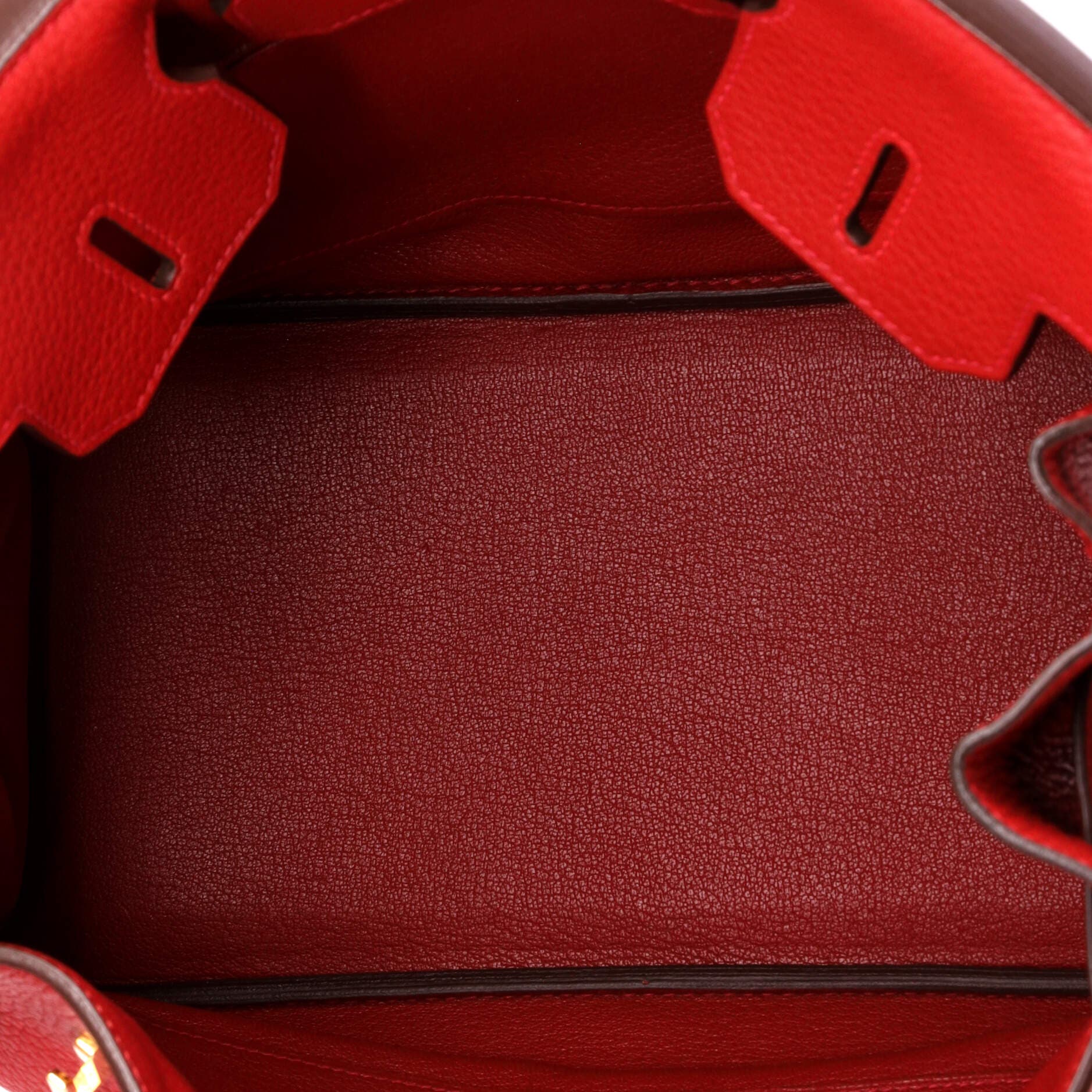 Birkin Handbag Red Clemence with Gold Hardware 30, Alternate, color, Rouge Casaque