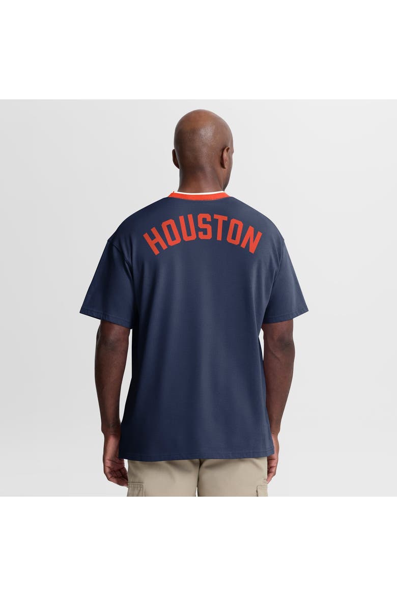 Men's Nike Navy Houston Astros Cooperstown Collection Ringer T-Shirt, Alternate, color, Navy