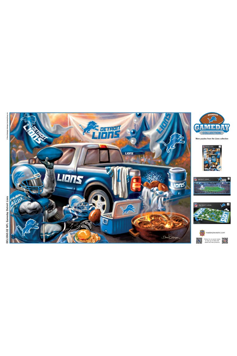 Detroit Lions Gameday 1000 Piece Puzzle, Alternate, color, Multicolor
